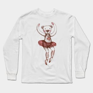 Ballerina Teddy Long Sleeve T-Shirt